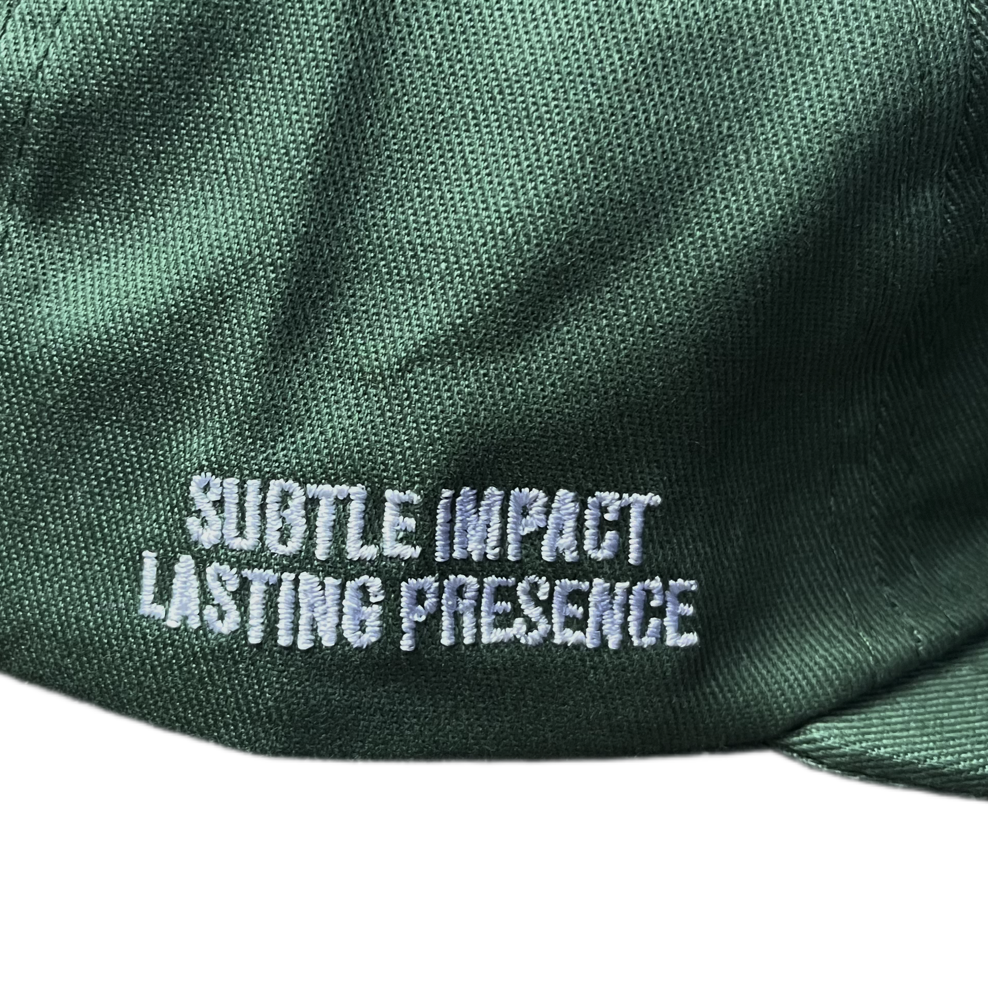 Light Olive Snapback Cap w. Pins