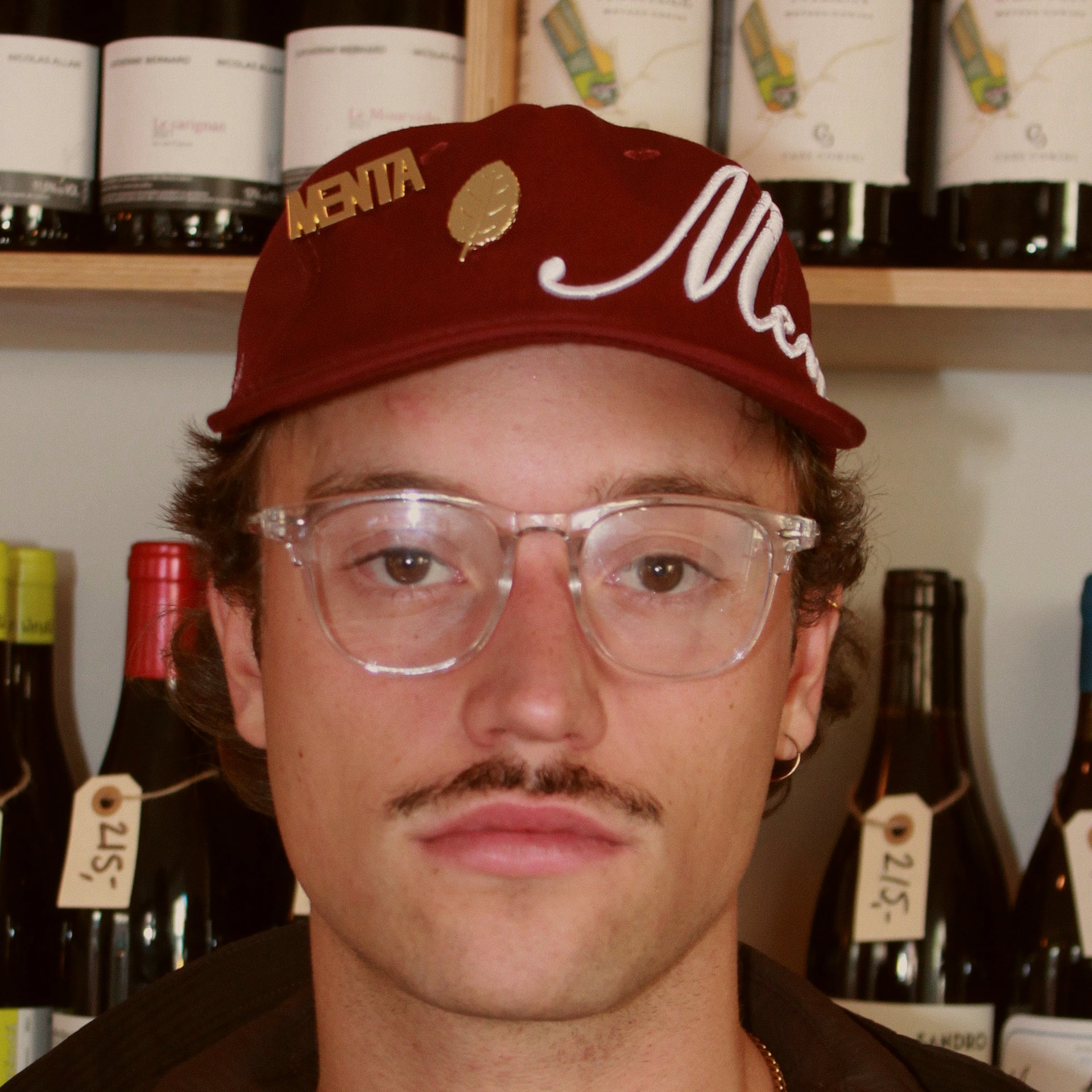 Bordeaux Snapback Cap w. Pins