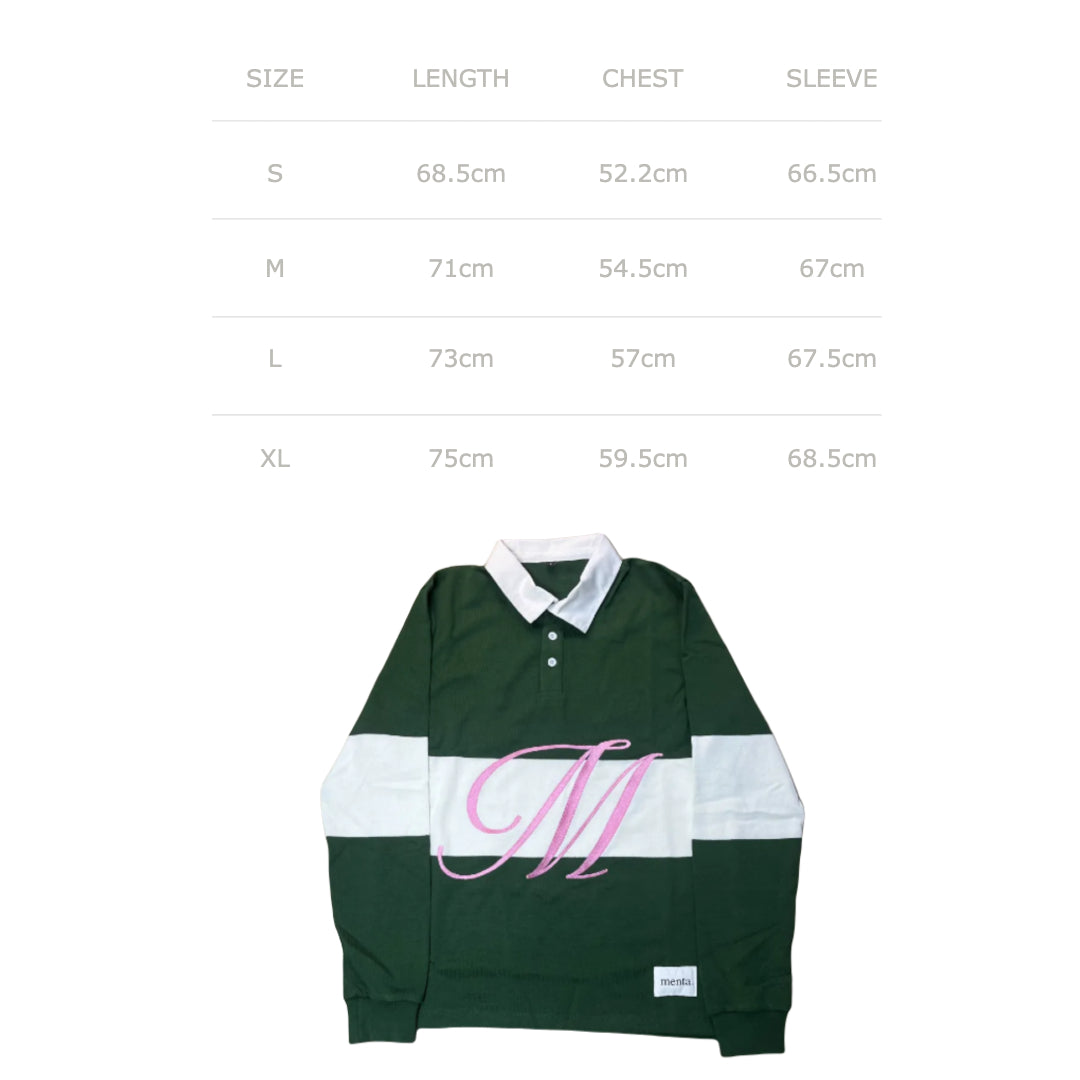 "PINE" LONGSLEEVED POLO