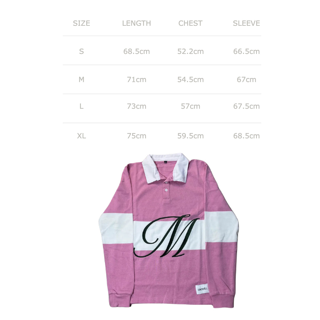 "ORCHID" LONGSLEEVED POLO