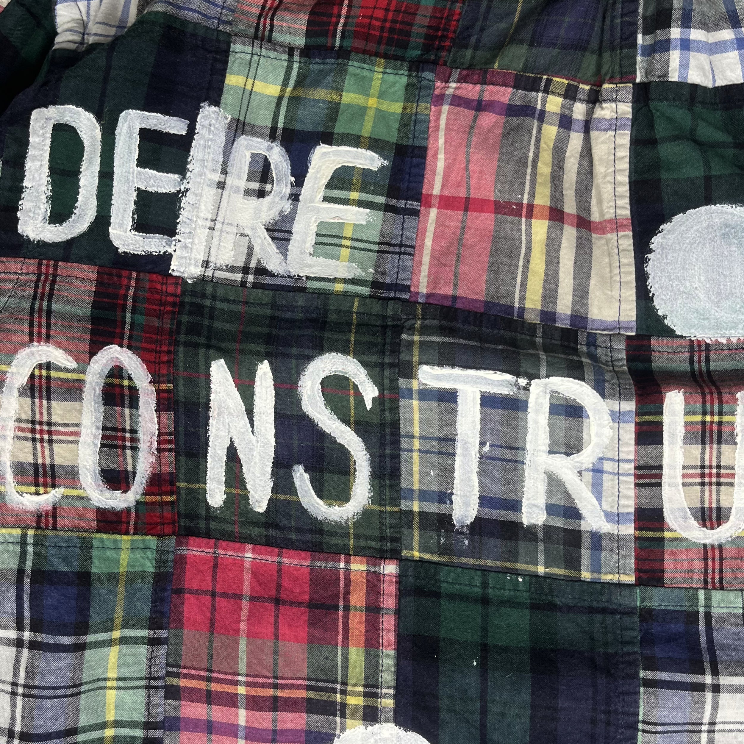 10 / TITLE PATCHWORK SHIRT