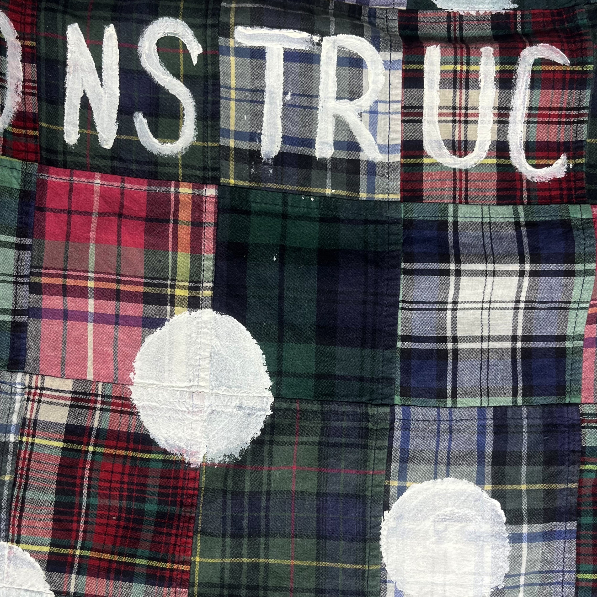 10 / TITLE PATCHWORK SHIRT