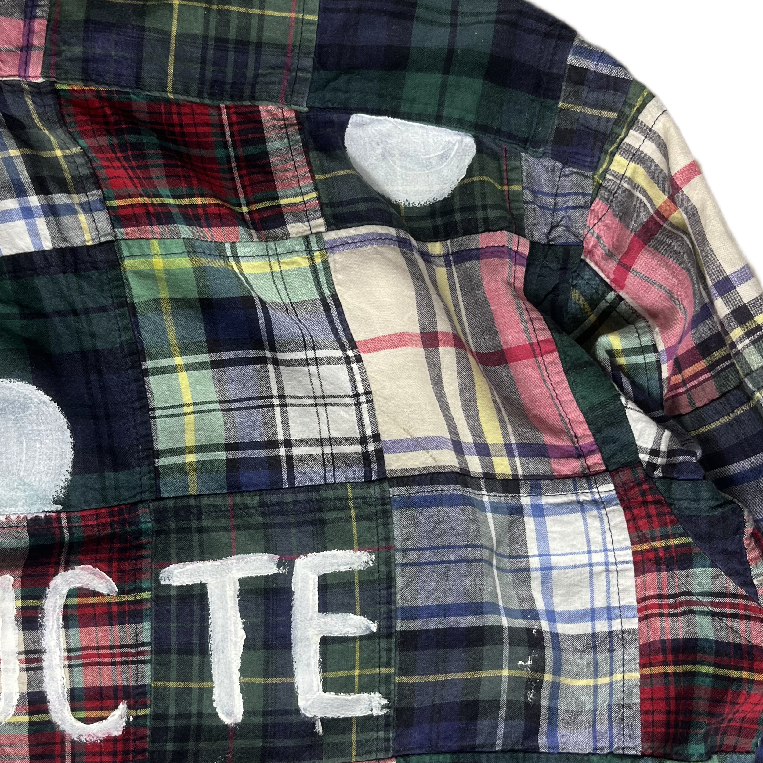 10 / TITLE PATCHWORK SHIRT