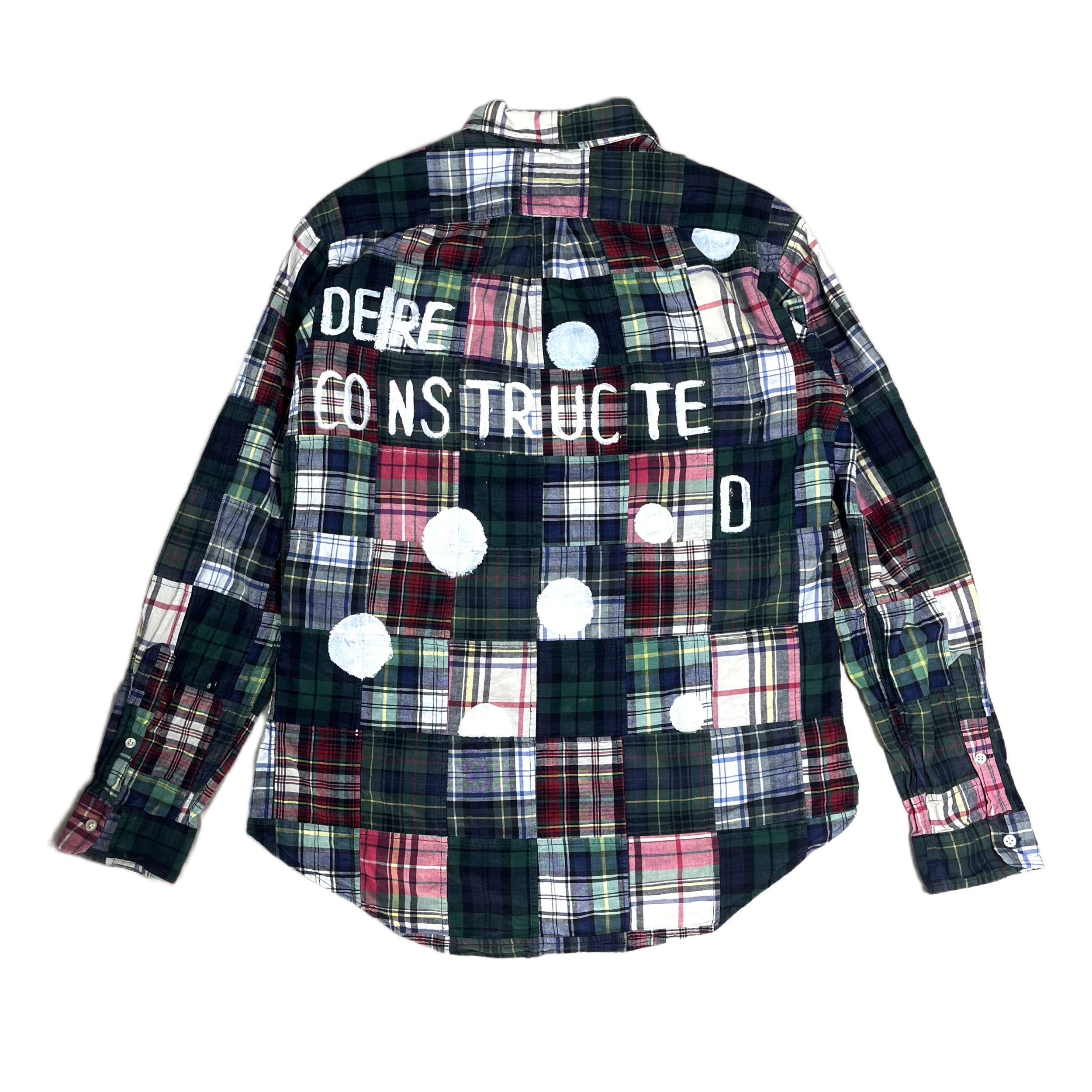 10 / TITLE PATCHWORK SHIRT