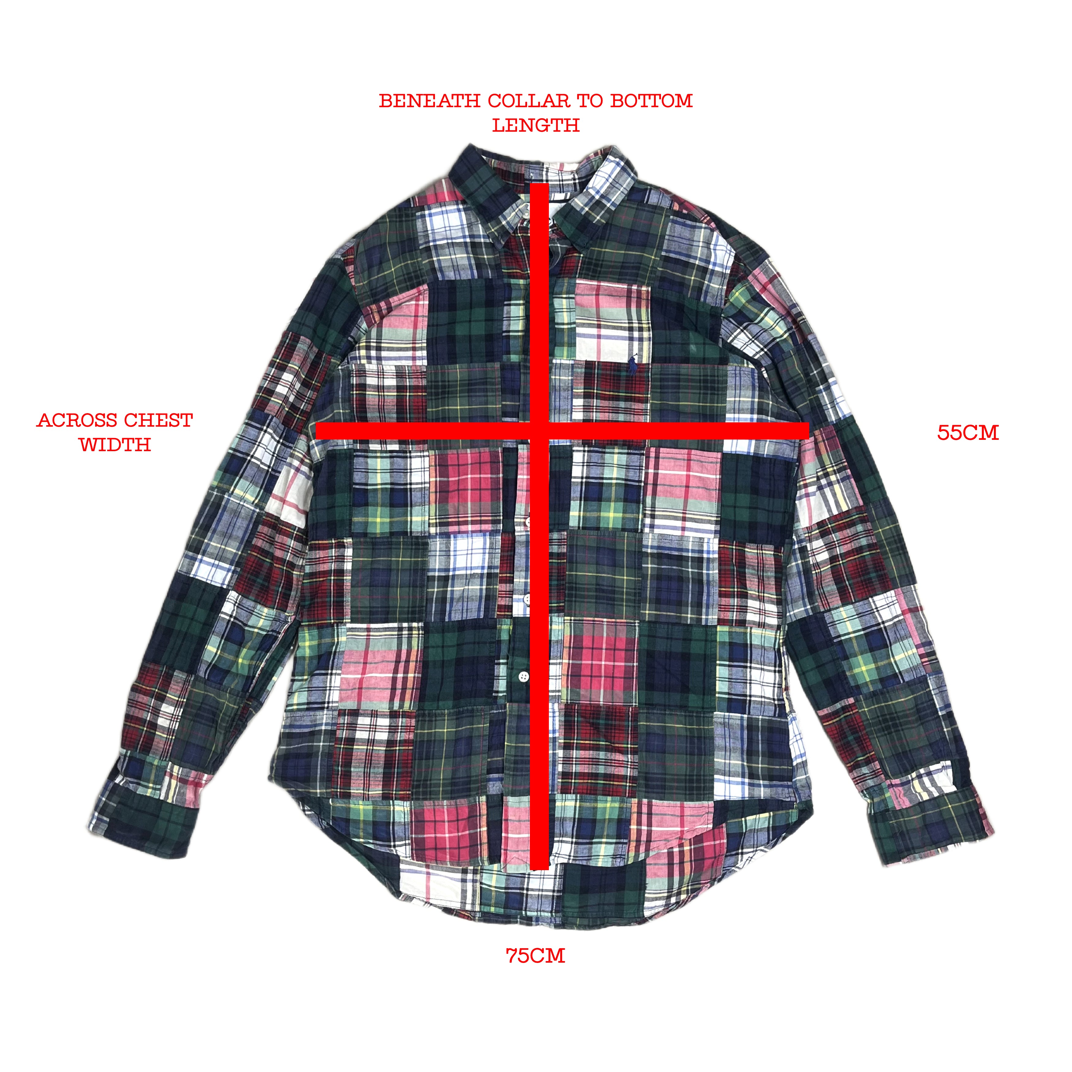 10 / TITLE PATCHWORK SHIRT
